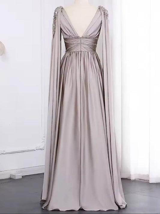 Aurora Crystal Rose Maxi Dress