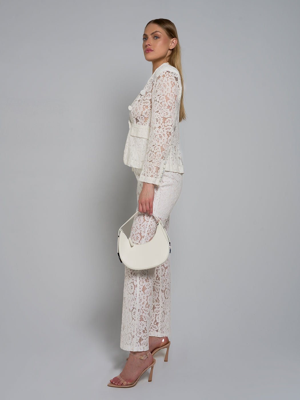 Bonnie Lace Jacket & Flare Pant Set