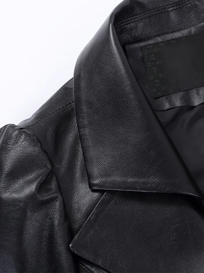 Bronte Faux Leather Coat