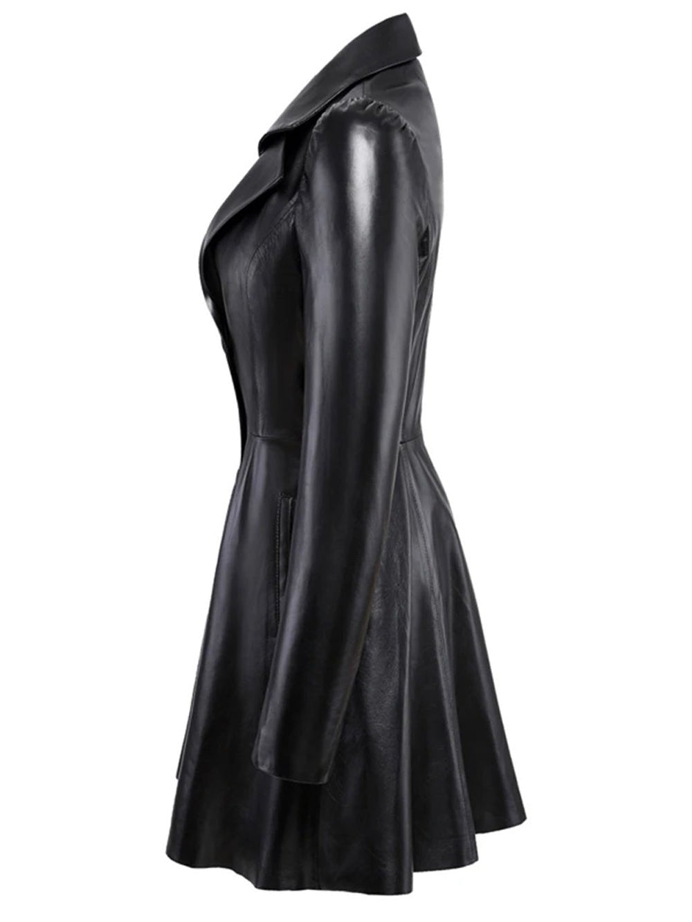 Bronte Faux Leather Coat