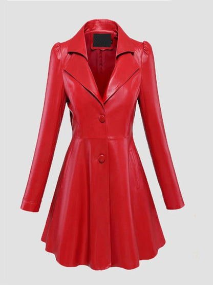 Bronte Faux Leather Coat