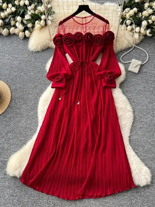Camila Long Sleeve Midi Dress