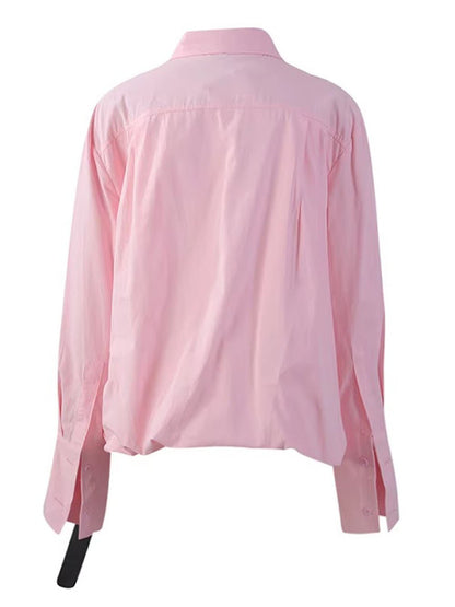 Celeste Belted Twist Blouse