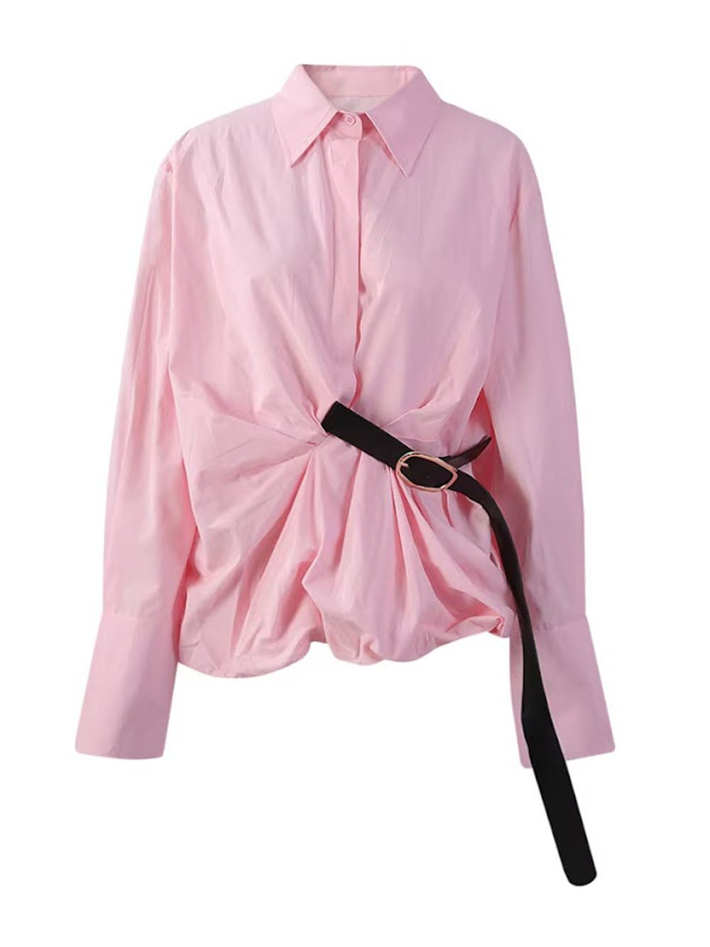 Celeste Belted Twist Blouse