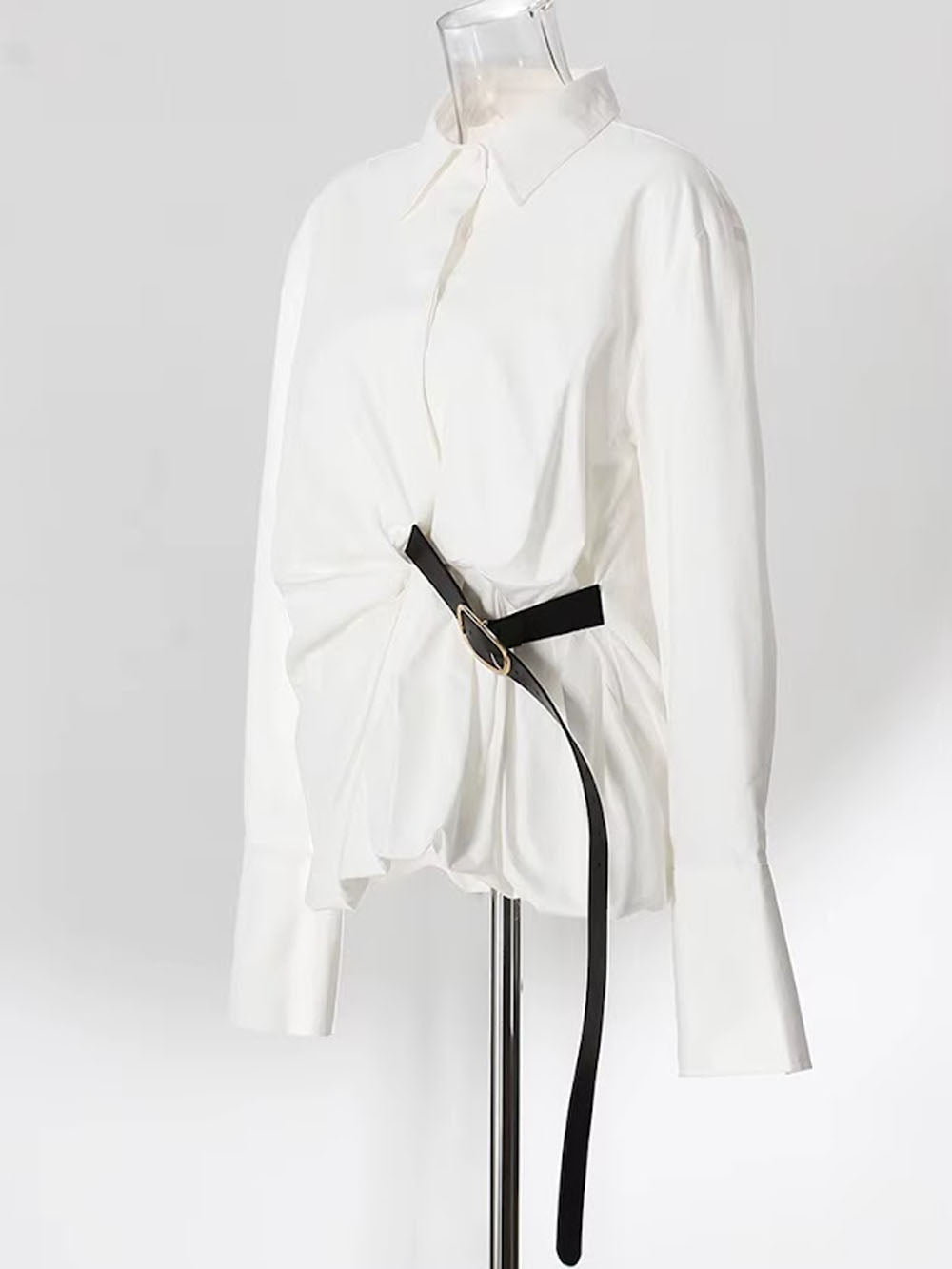 Celeste Belted Twist Blouse
