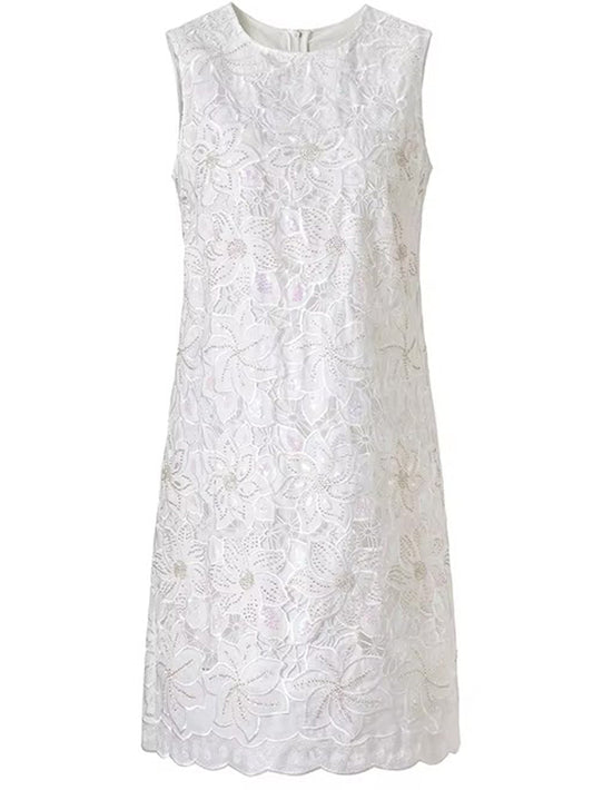 Colette Lace Shift Mini Dress