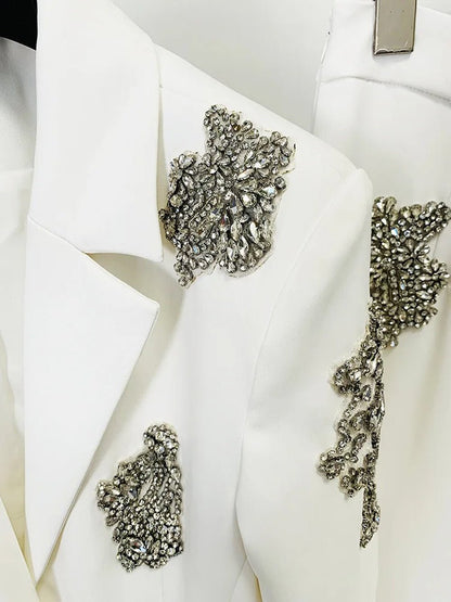 Cora Diamond Blazer & Pants Set