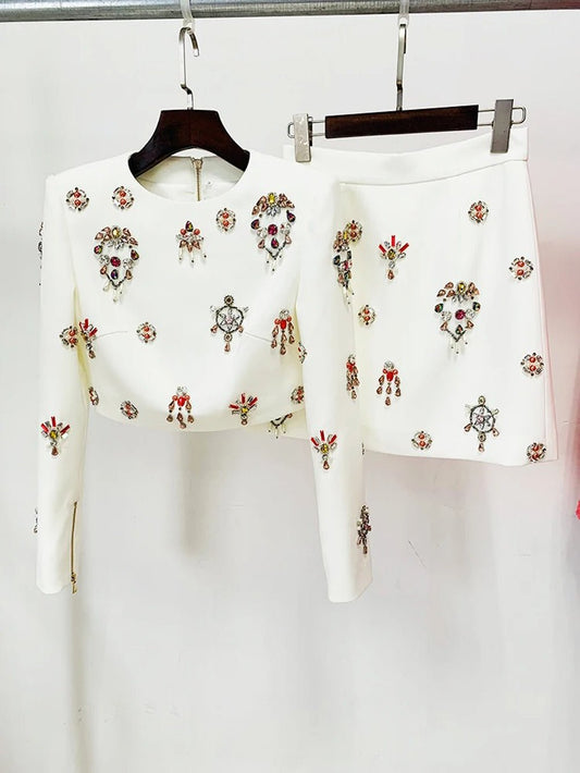 Echo Top & Mini Skirt Set