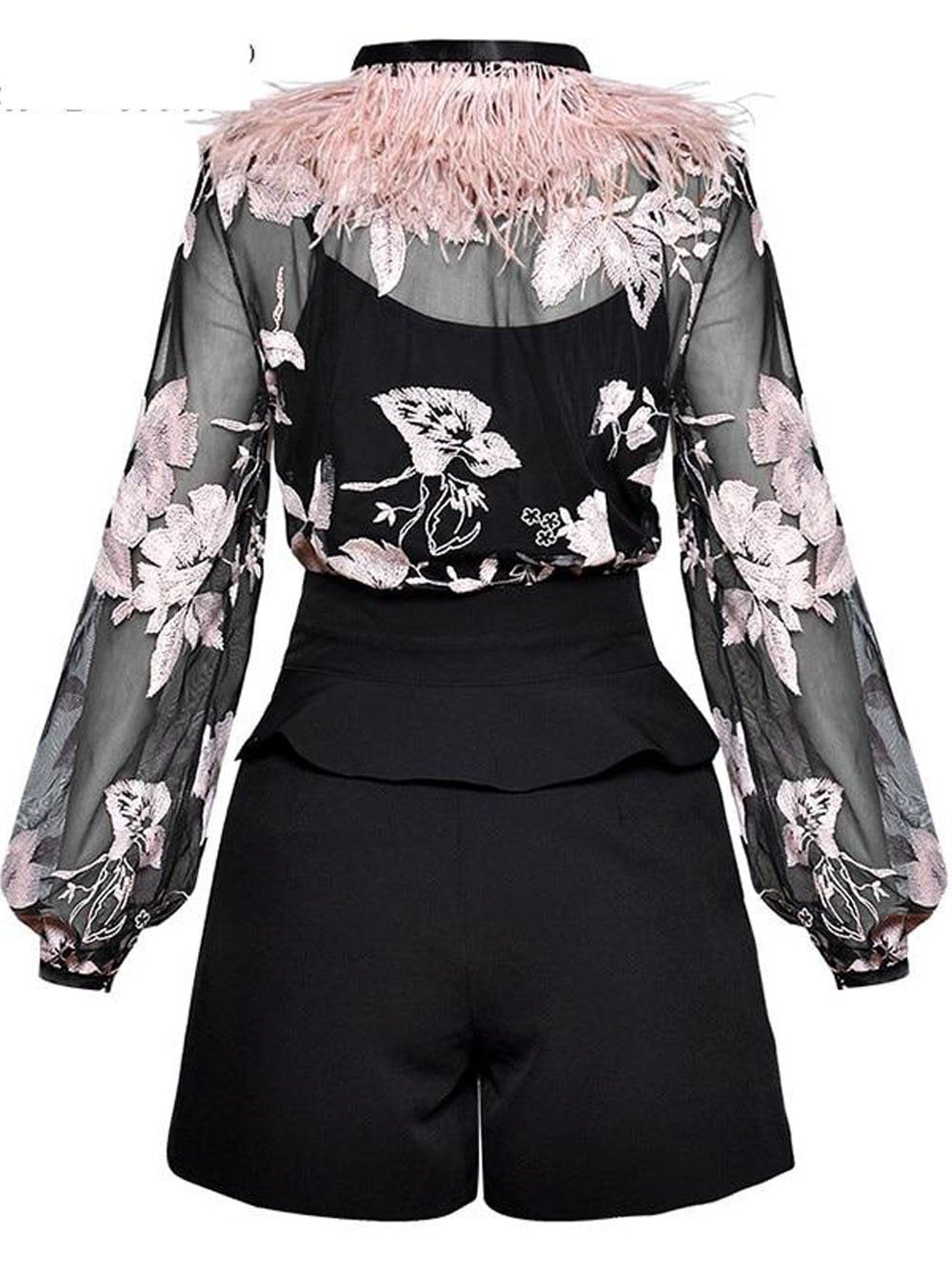 Ella Blouse & Shorts Suit