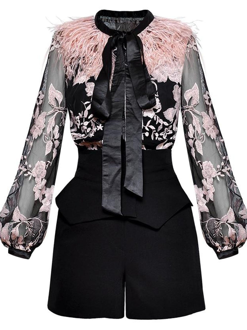 Ella Blouse & Shorts Suit