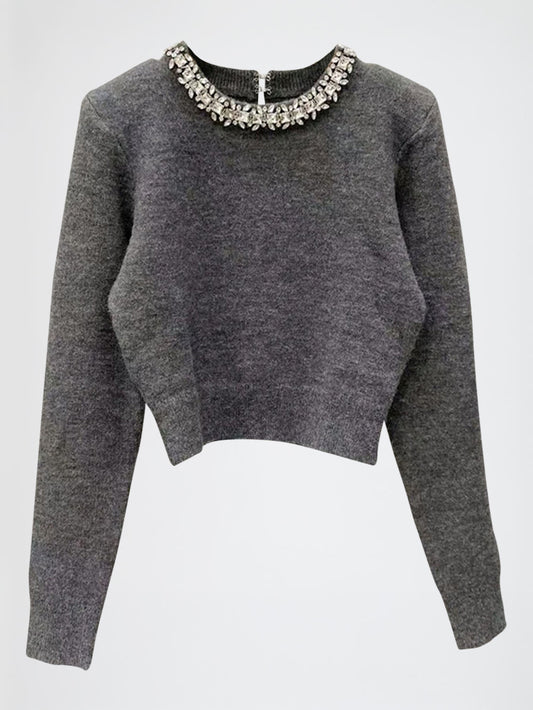 Emery Diamond Knitwear Top