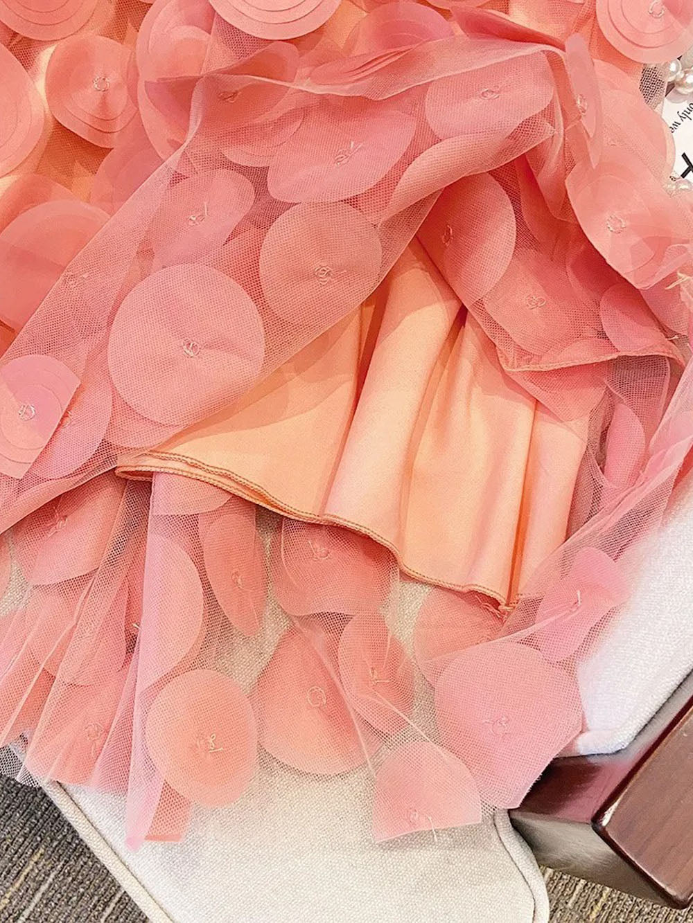 Eva Tulle Midi Skirt