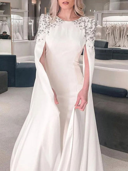 Evangeline Cape Evening Gown
