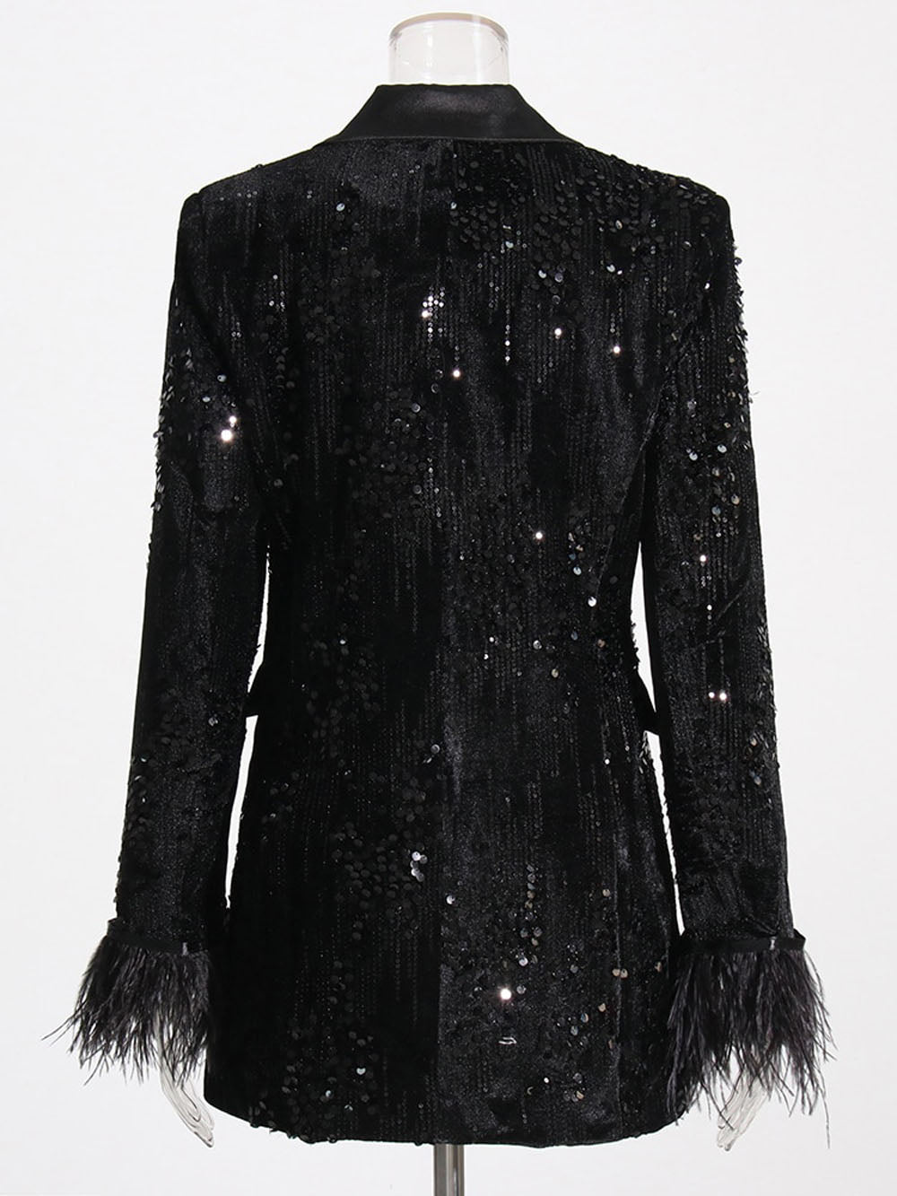Flora Blazer in Black