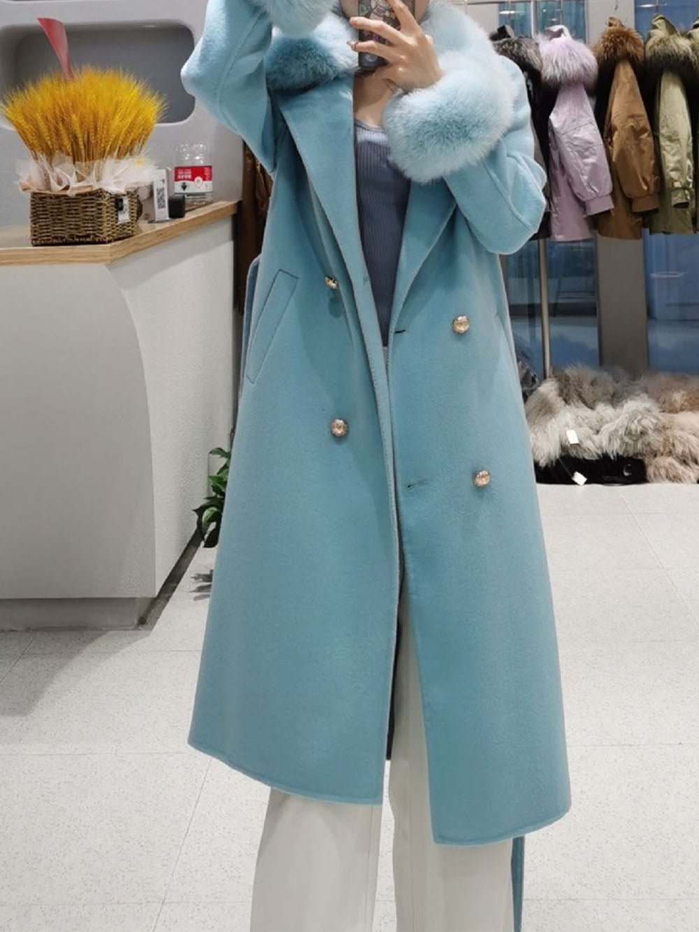 Haisley Double-Breasted Jacket