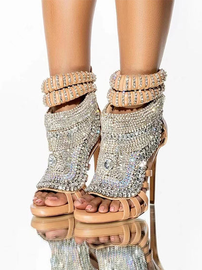 Harlow Diamond Rhinestone Heel