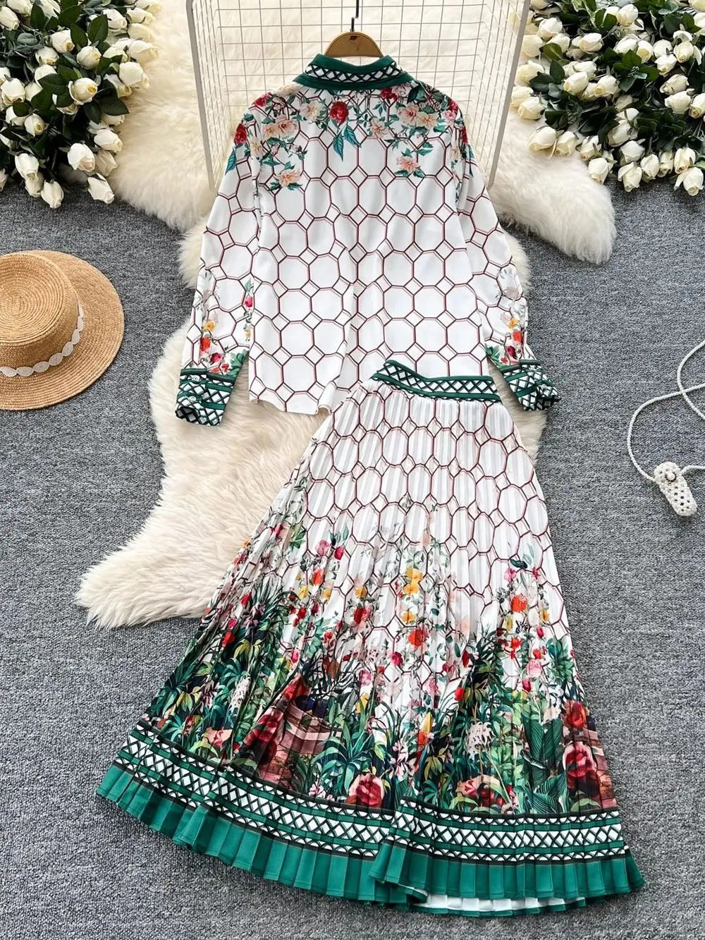 Harper Top & Skirt Set