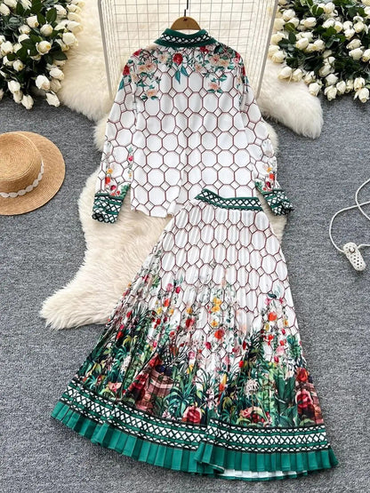 Harper Top & Skirt Set