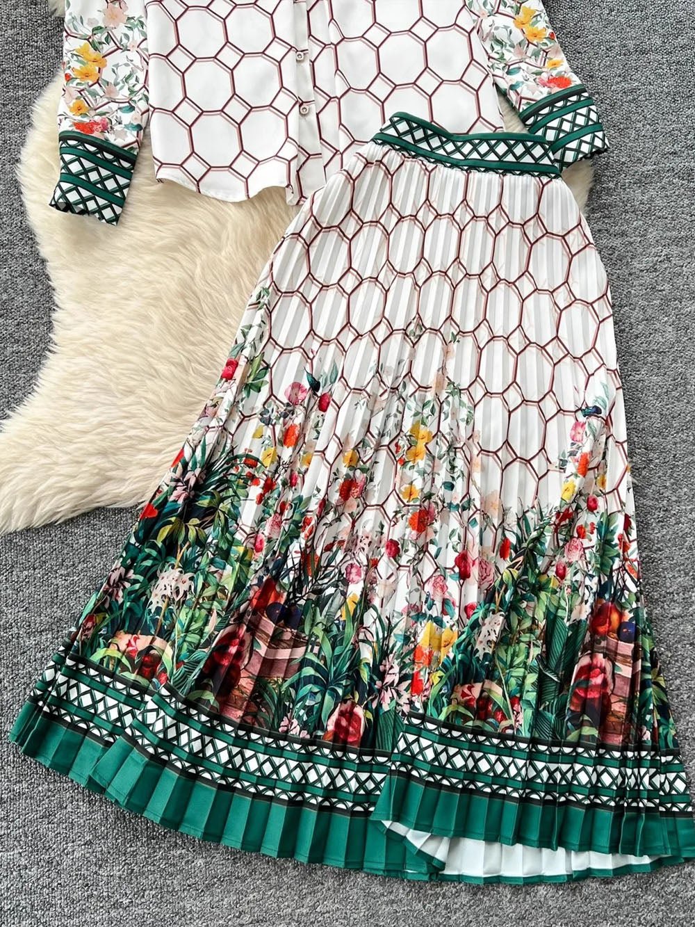 Harper Top & Skirt Set