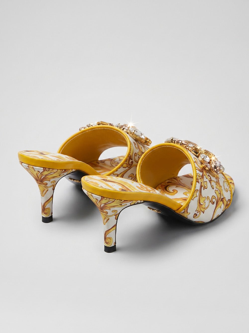 Isabelle Embellished Baroque Heel Sandals
