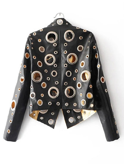 Jamie Faux Leather Mini Jacket