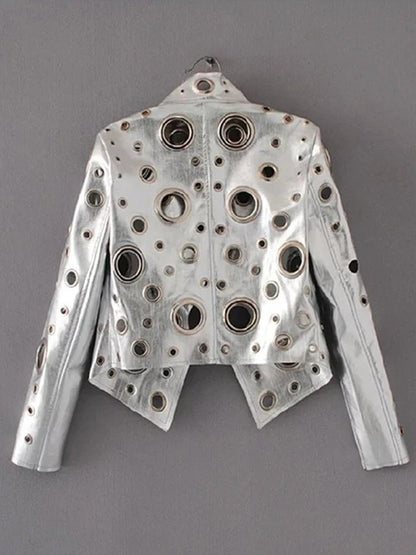 Jamie Faux Leather Mini Jacket