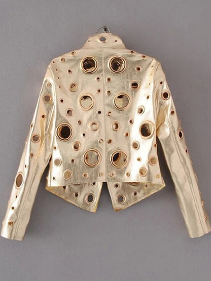 Jamie Faux Leather Mini Jacket