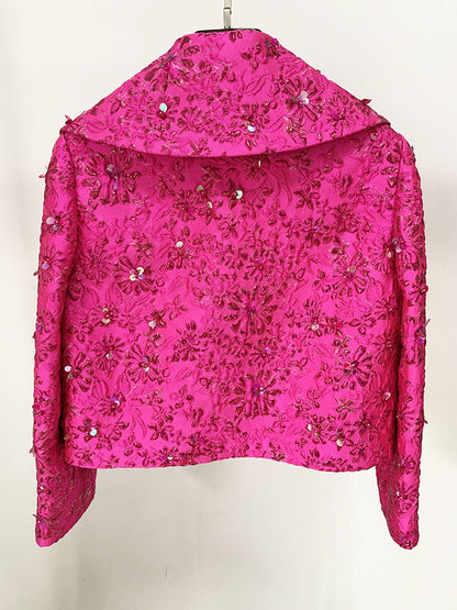 Jayden Beaded Floral Jacket