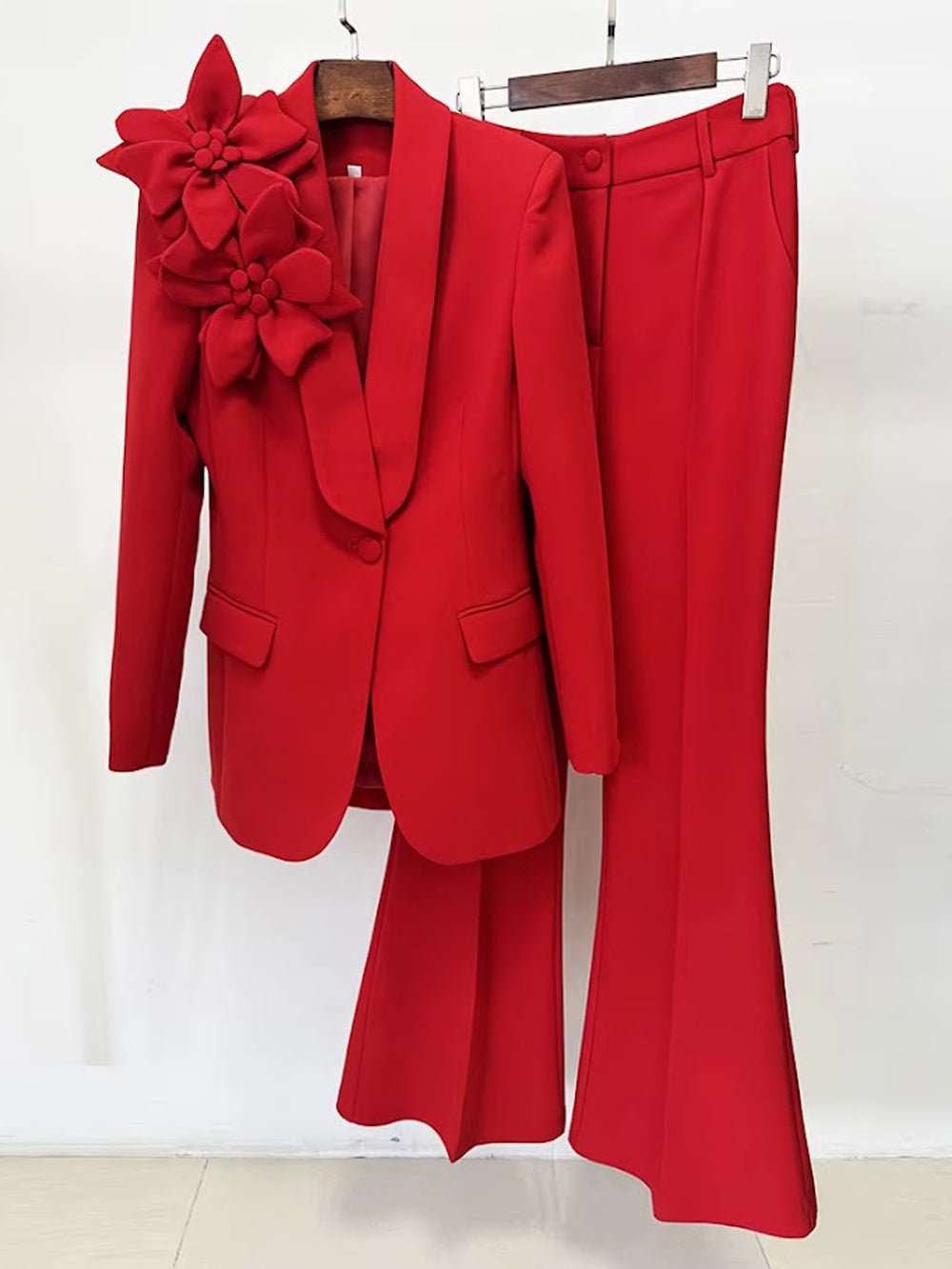 Katerina Floral Blazer Pants Set