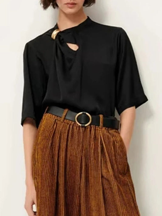 Khloe Hollow Out Top & Pant Set