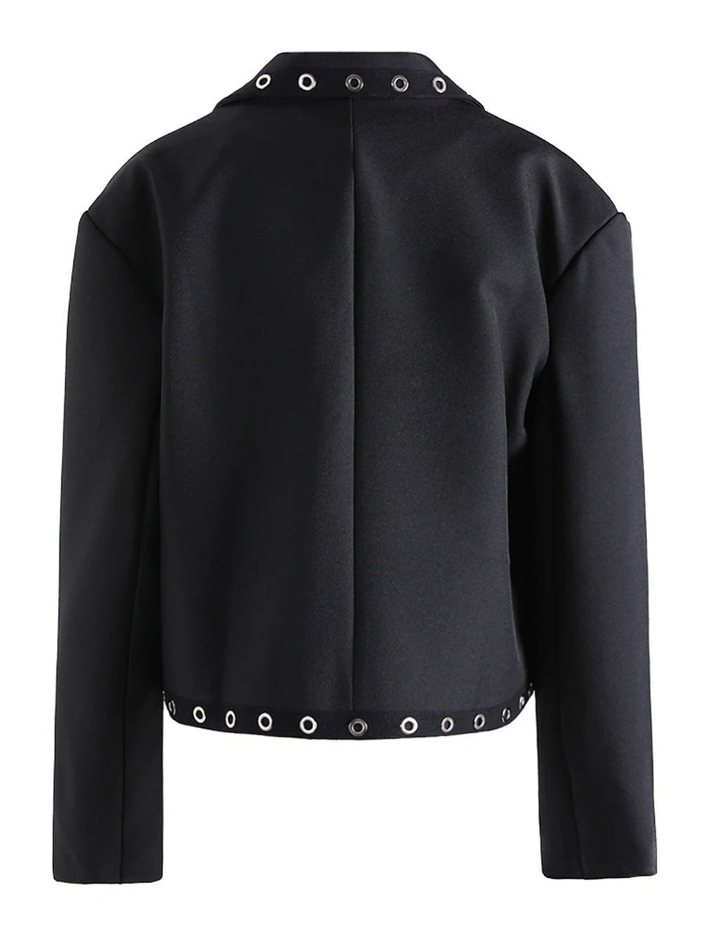Lainey Eyelet Lapel Jacket