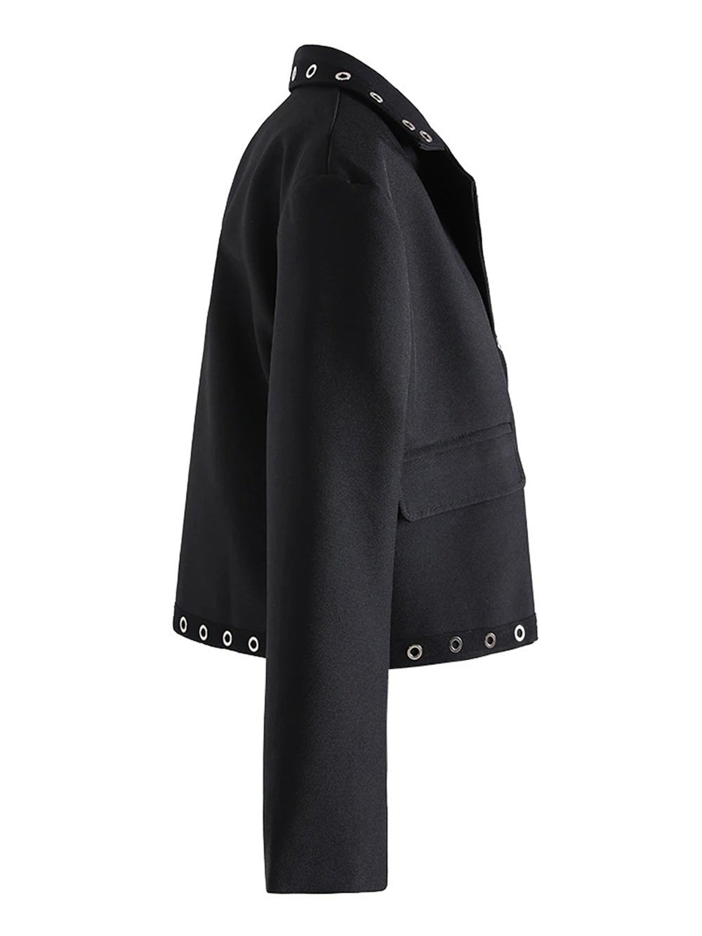Lainey Eyelet Lapel Jacket