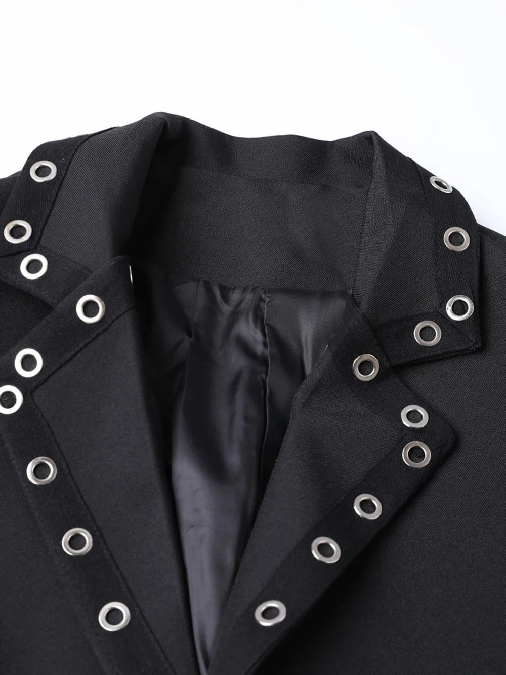 Lainey Eyelet Lapel Jacket