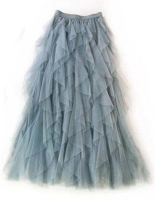 Lana Tulle Maxi Skirt
