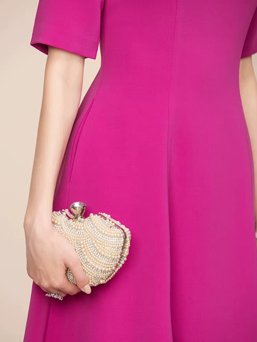 Larissa Applique Midi Dress