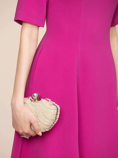 Larissa Applique Midi Dress