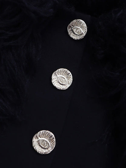 Leia Metal Button Jacket
