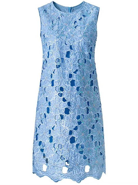Leona Floral Lace Mini Dress