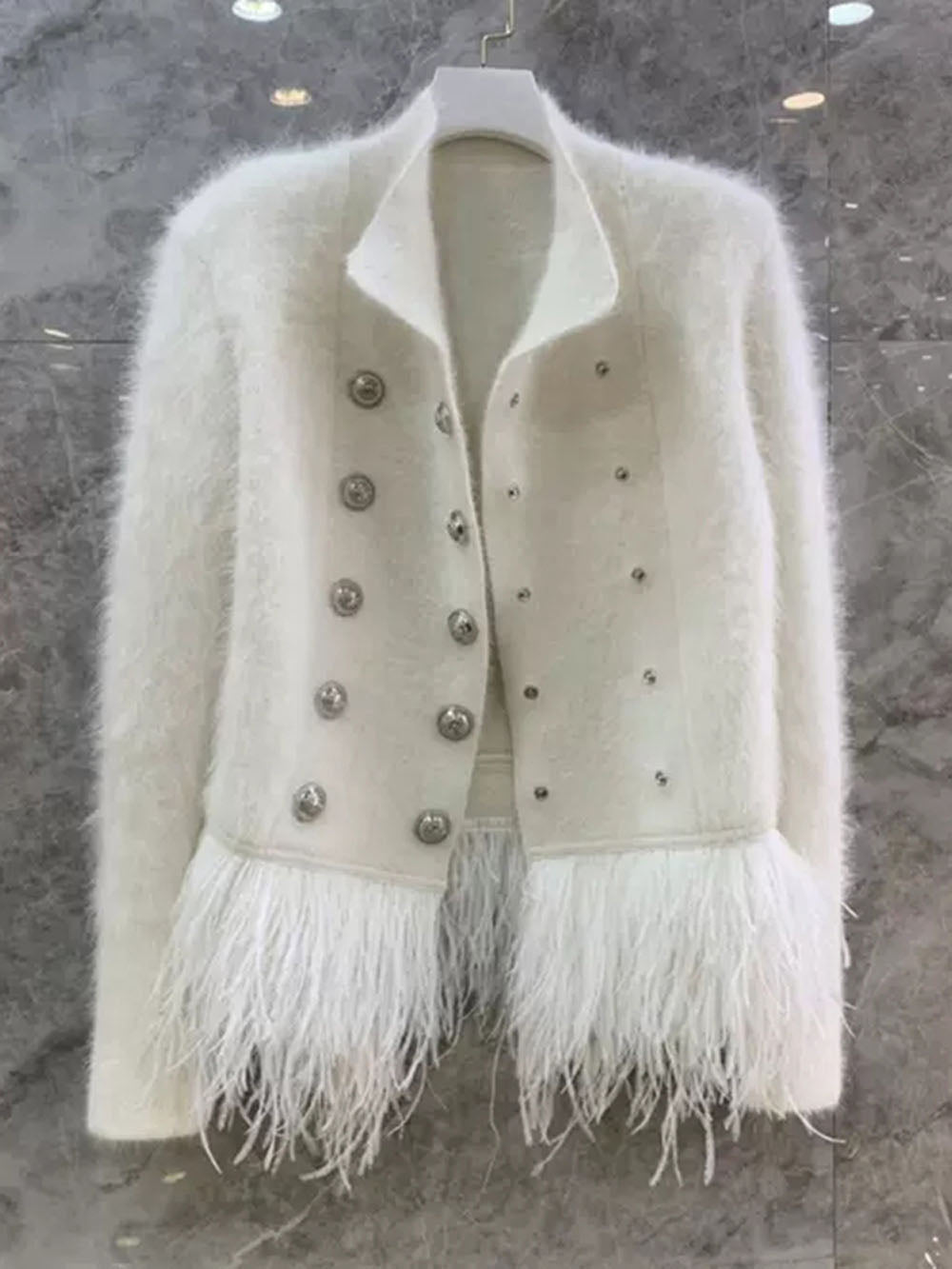 Levi Feather Coat