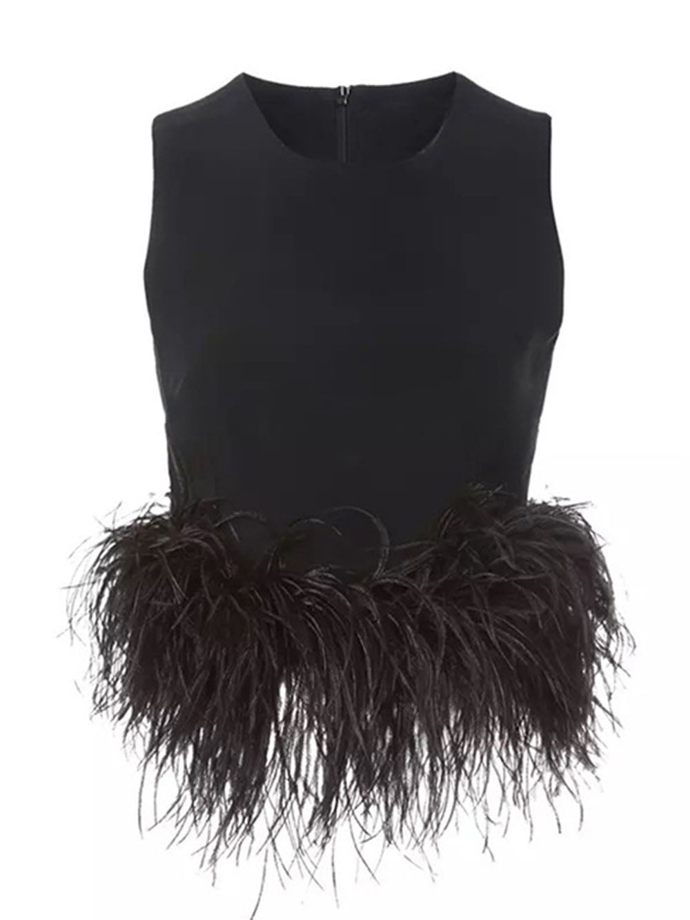 Luca Feather Shirt Top