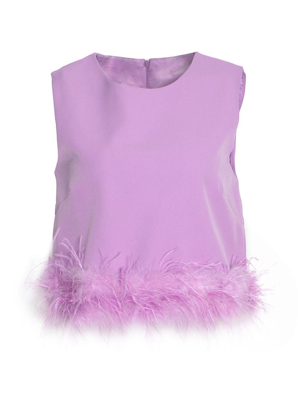 Luca Feather Shirt Top