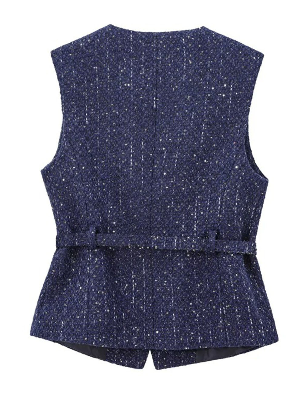 Mabel Tweed Buttoned Waistcoat
