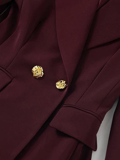 Madeline Classic Two-Button Coat