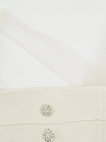 Marley Off-Shoulder Jacket & Skirt Set