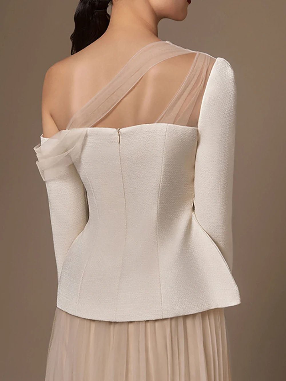 Marley Off-Shoulder Jacket & Skirt Set