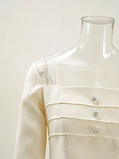 Marley Off-Shoulder Jacket & Skirt Set
