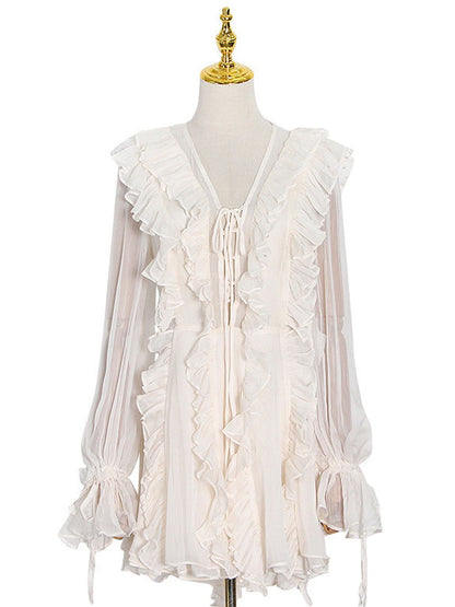 Mia Ruffle Mini Dress