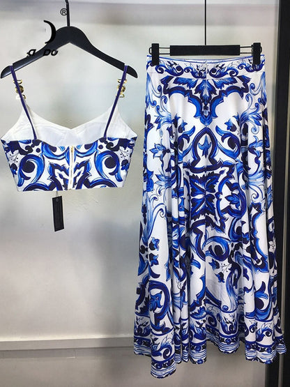 Mirari Top & Skirt Set