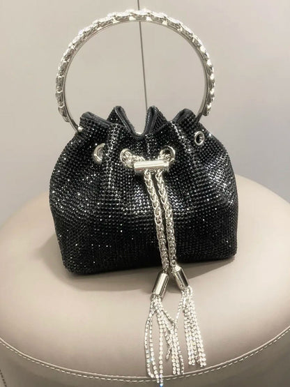 Nevaeh Rhinestone Shoulder Bag