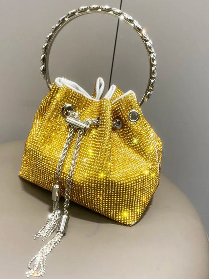 Nevaeh Rhinestone Shoulder Bag